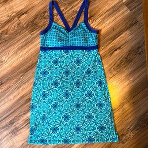 Dakini Women’s Multi Blue Sundress Size Large